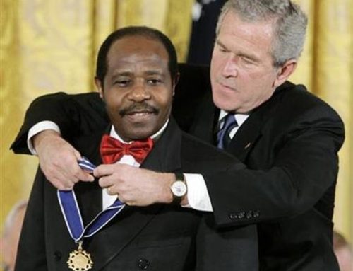 L’eroe di Hotel Rwanda sotto processo